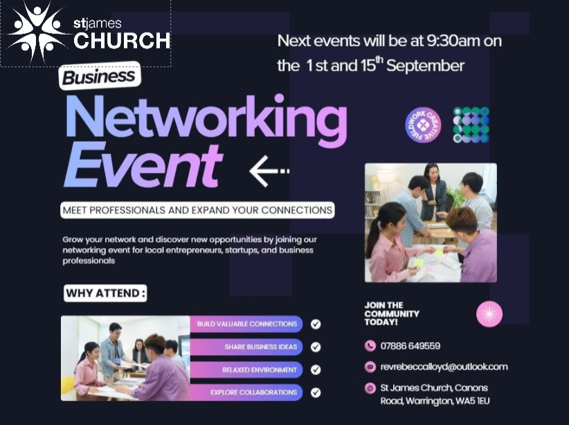 West Warrington Business Network Poster